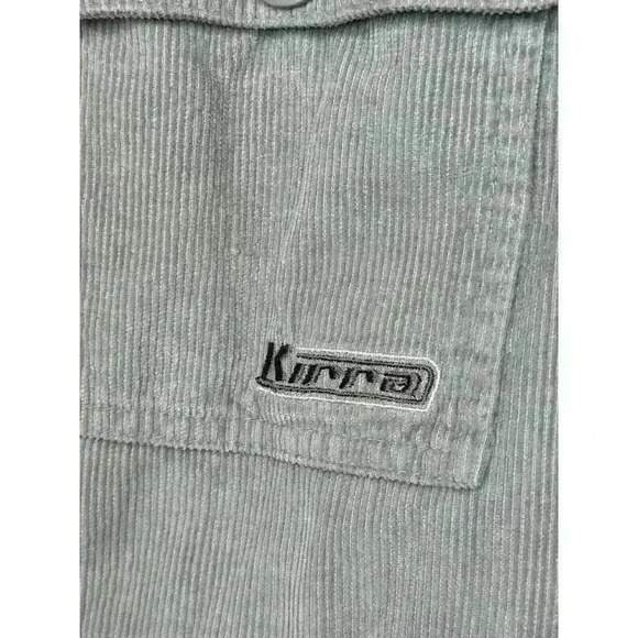 KIRRA Mens Jacket Coat Tan Corduroy Sherpa Lined small Trucker Core - Picture 4 of 5